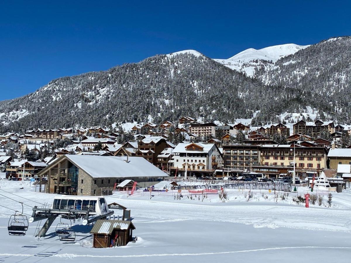 Le Janus, Pied Des Pistes, 2 Garages, Terrasse Avec Sauna Montgenèvre Exterior foto